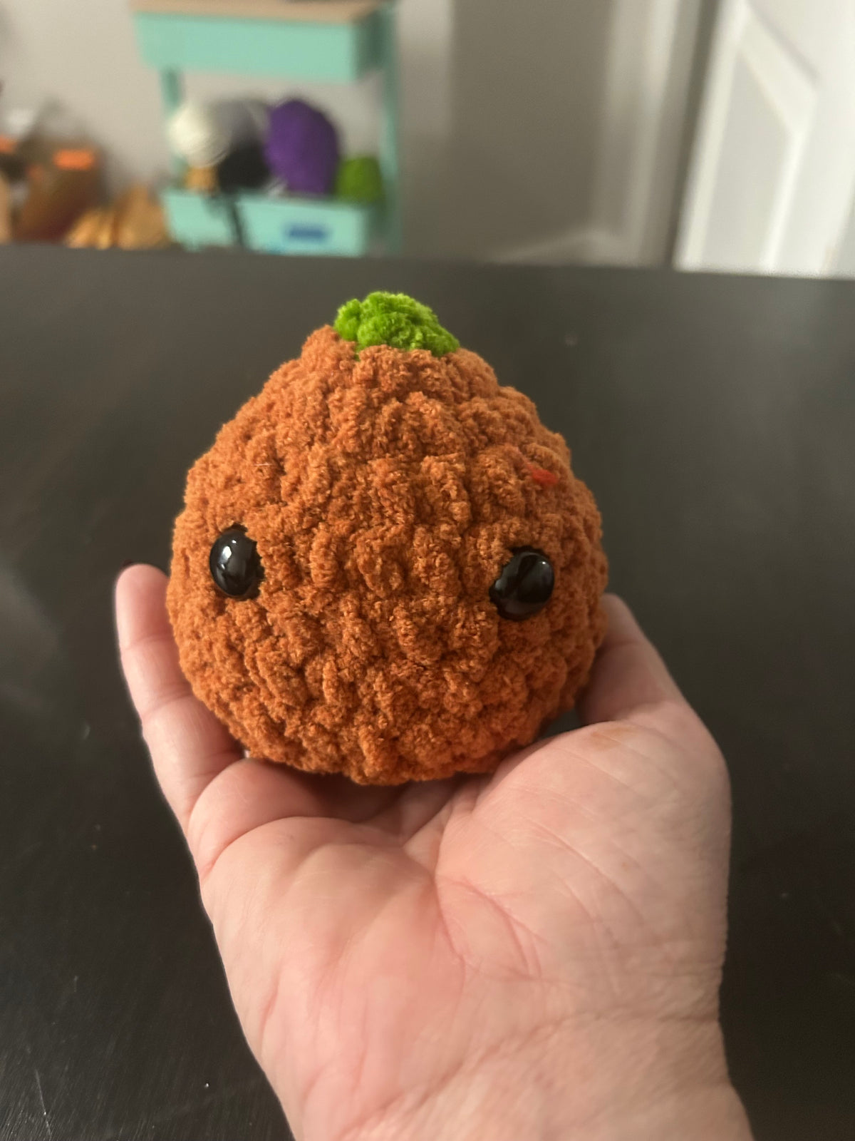 Handmade Crochet Pumpkin Plush