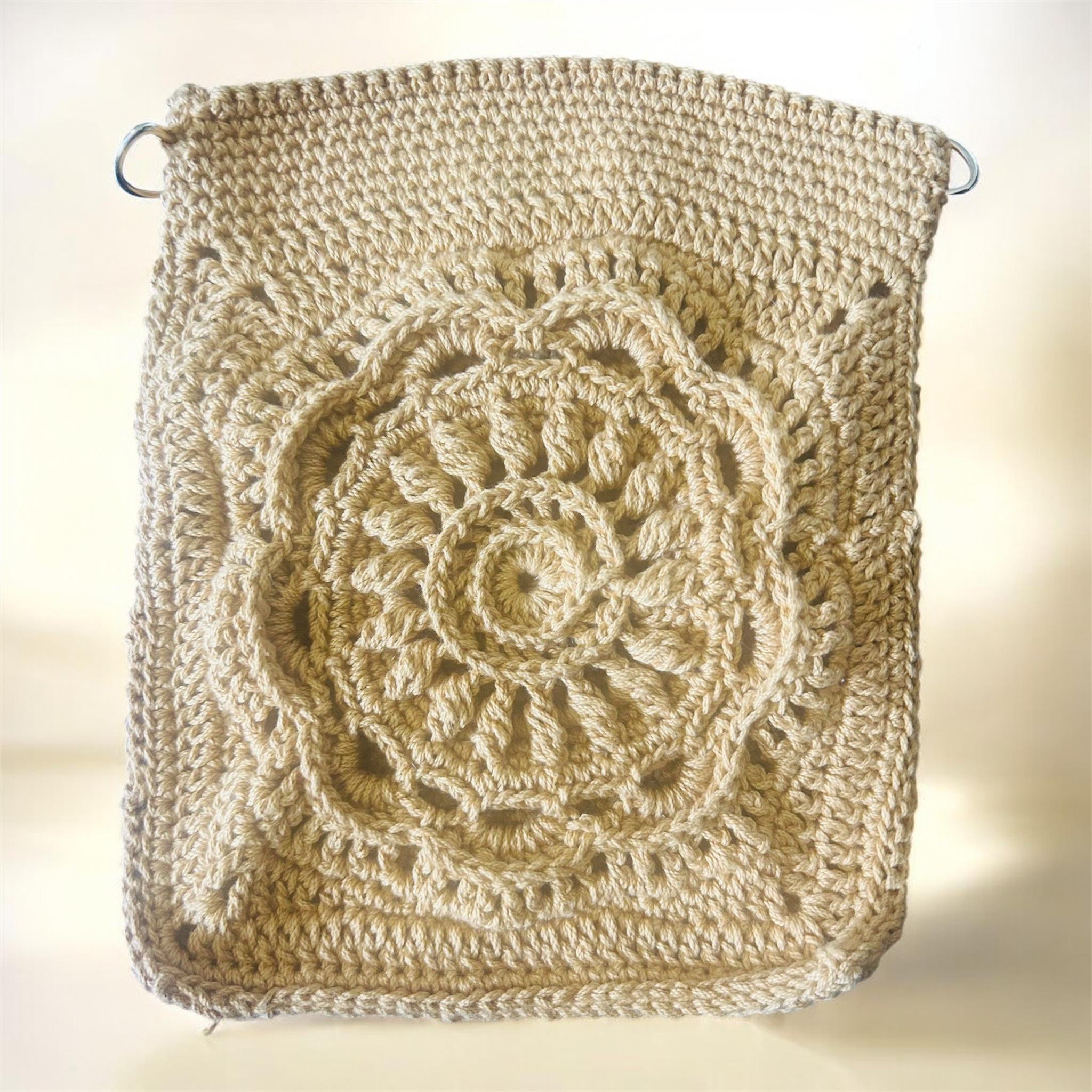 Golden Bloom Flower Bag