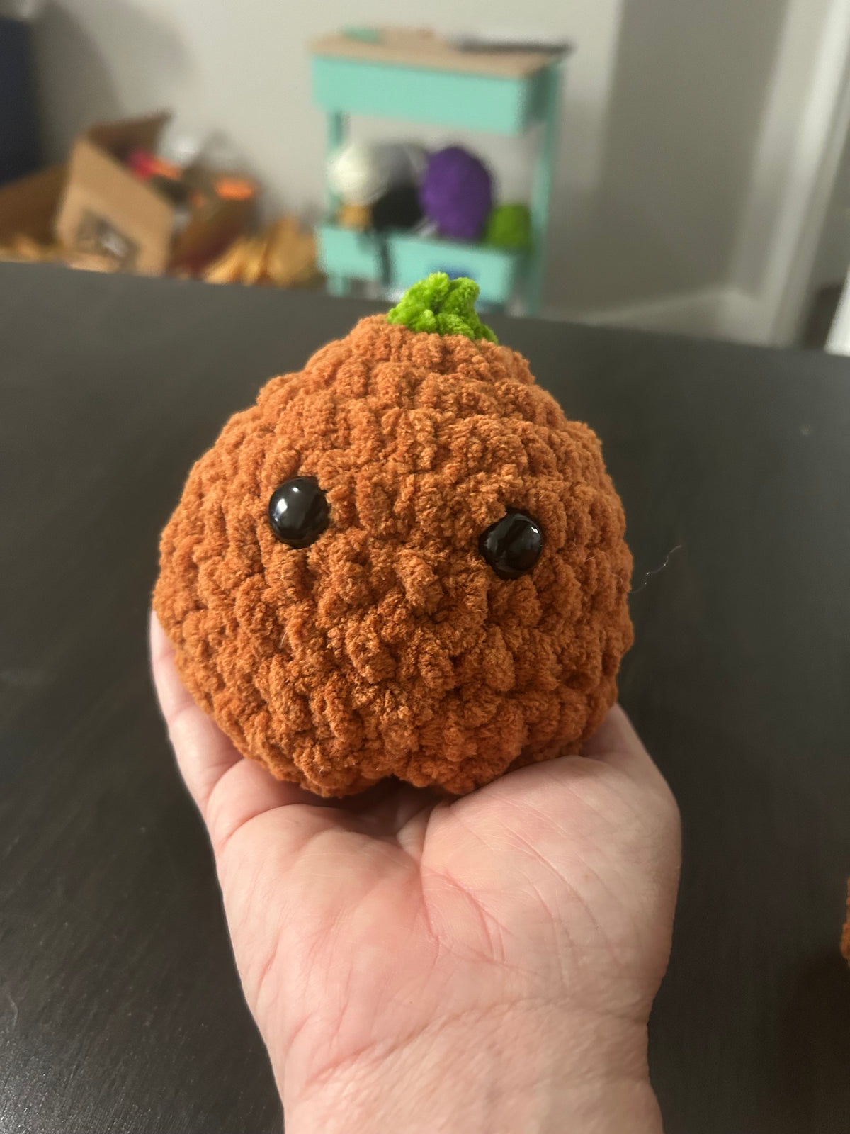 Handmade Crochet Pumpkin Plush